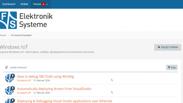 FS Forum WinIOT